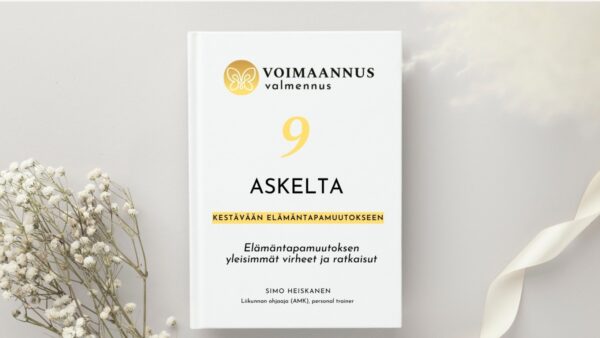Opas - 9 Voimaannus-vinkkiä kestävään elämäntapamuutokseen